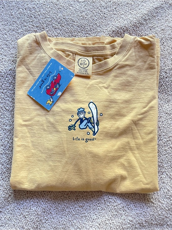 Life Is Good Tops - Life is Good Snowboarder Graphic Long Sleeve